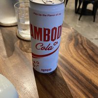Cambodian cola  at Sundays  in Phnom Penh