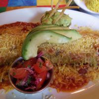 Yucatan Burrito (made to Vegan) at The Mex in St Ives