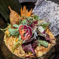 Vegan cheese sauce noodles at Ginya Vegan House  in Hamburg