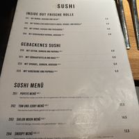 Große Auswahl dann Sushi  at Ginya Vegan House  in Hamburg