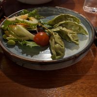 Vegetable gyozas  at Sakura Cuisine in Cork