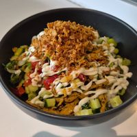 Planted chic'n  at Honu Tiki Bowls  in Vienna