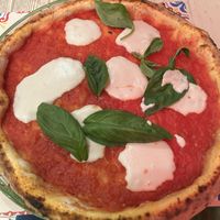 vegan Margherita  at Pizzium in Bologna