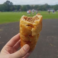 Sweet chilli sausage roll at Prism Coffee in Gateshead