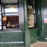 Window where you order food & drinks. at Prism Coffee in Gateshead