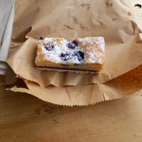 Blueberry Cakeyness! at Prism Coffee in Gateshead