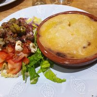 moussaka at Thyme Out in Grange-over-sands