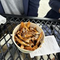 Shawarma fries   at Dahab Falafel Co in Durham