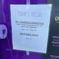 Oct 2024 speciall  at Dahab Falafel Co in Durham