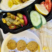   at Flora Falafel in Istanbul