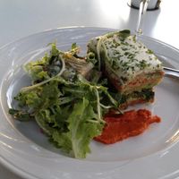 Raw Zucchini Lasagna at Greens and Vines in Honolulu