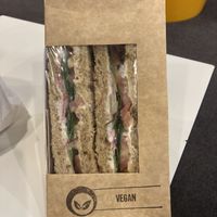 Vegan sandwich - Found at different bar  at PRG - Zigolini Caffe a Bar - T1 in Prague