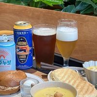 Beer time!! #Veganuary at Gosranhi Bread/Book in Daegu