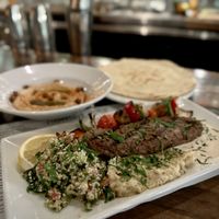 Plant-based Kofta Skewer  at Nomad Eatery in El Segundo