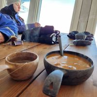  at Panorama Cafe in Abisko