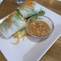 Love these rice paper rolls!!  at Le Cambodge in Paris