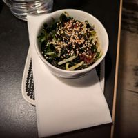 Wakame salad at Sushibar+Wine in Helsinki