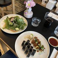 Lunch set  at Sushibar+Wine in Helsinki