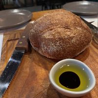 Organic sourdough w/ olive oil and balsamic   at Steamers Bar & Grill in Wollongong