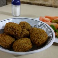 Falafel at Abu Shukri in East Jerusalem