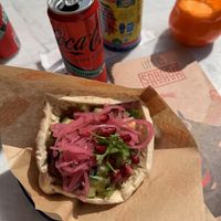 Sababa Classic Pita  at Sababa Den Haag in The Hague