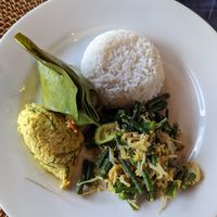 Tum Tofu (vegan) at Warung Wisma Bojana in Karangasem