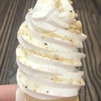 Soft serve coconut ice cream cone   at Sticky Rice - Yas Mall in Abu Dhabi