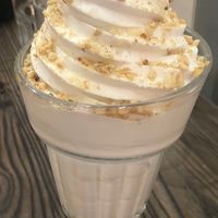 Soft serve coconut ice cream bowl  at Sticky Rice - Yas Mall in Abu Dhabi