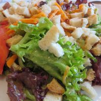 Ilsewies Salad - vegetarian version (vegan) at Ilse in Saarbrucken