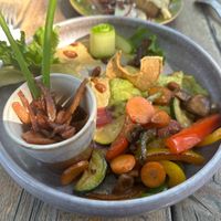Vegan breakfast  at Blaupause in Luebeck