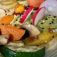 veggies  at Blaupause in Luebeck