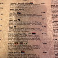   at Mama Africa Cpt in Cape Town