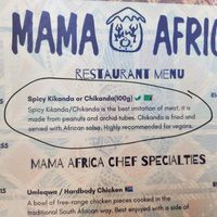  at Mama Africa Cpt in Cape Town