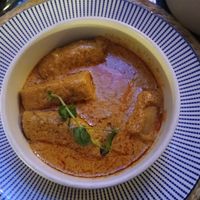 Banana and peanut stew at Mama Africa Cpt in Cape Town