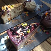 cheesecake at Earth to Table in Bondi Junction