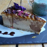 Caramel choc swirl at Earth to Table in Bondi Junction