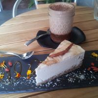 Pear and ginger cake - soooo delicous! at Earth to Table in Bondi Junction