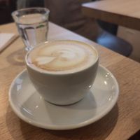 Cappuccino at Café Bretelles - Petite France in Strasbourg