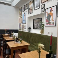 Lovely interior  at Chez Gus in Cologne