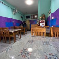 Small restaurant with just a few tables, A/C is turned on when you arrive. at Jai palace in Bangkok