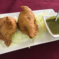 Samosa at Jai palace in Bangkok