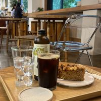 Apple cake  at Nono Shop & Cafe Seoul in Seoul