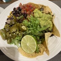 Vegan Nacho salad  at ADD - Cravings in Addis Ababa