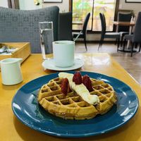 Waffle  at Olivo Verde in Ensenada