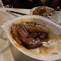 Sweet & sour eggplant / aubergine   at Pine&Apple in Florence