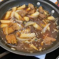 Dumplings with tofu and vegetables   at Han's in Sevilla