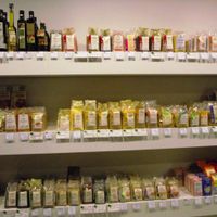 Seeds,grains and oils  at Green Earth in Sofia