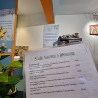  at Cafe Nature's Blessing in Mysore