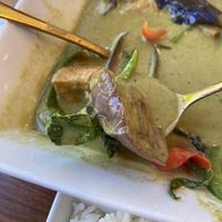 Green curry   at The Garden Thai Restaurant in Manhattan Beach