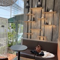 Indoor seating   at ChaTraMue  in Chiang Mai